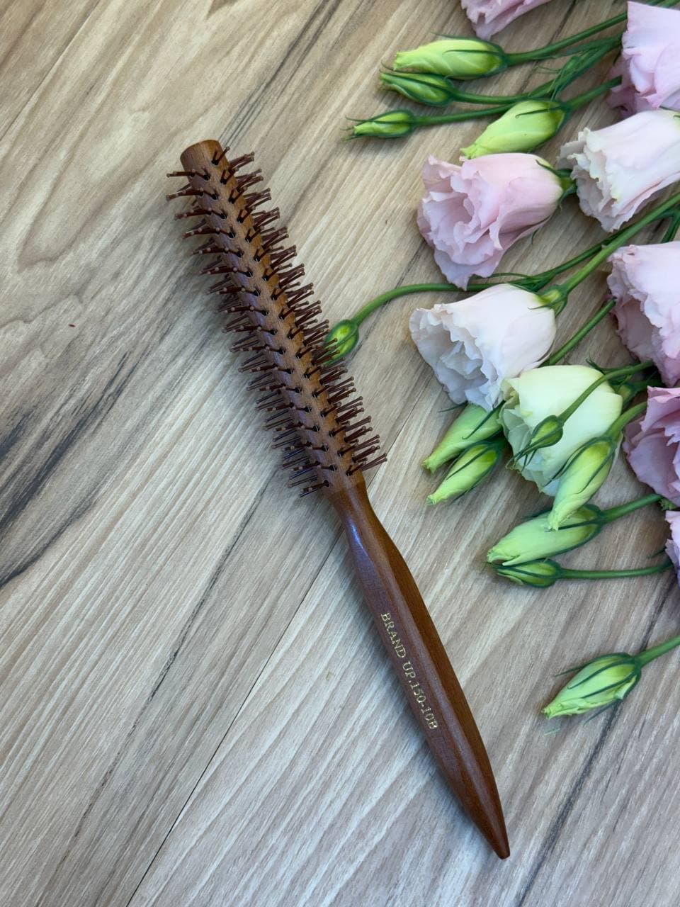 شانه گرد چوبی