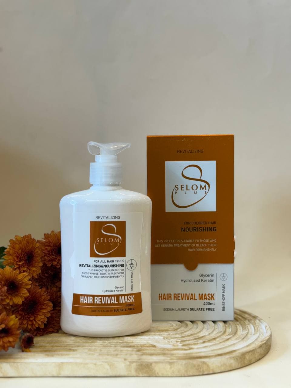 ماسک مو داخل حمام سلوم پلاس 400ml