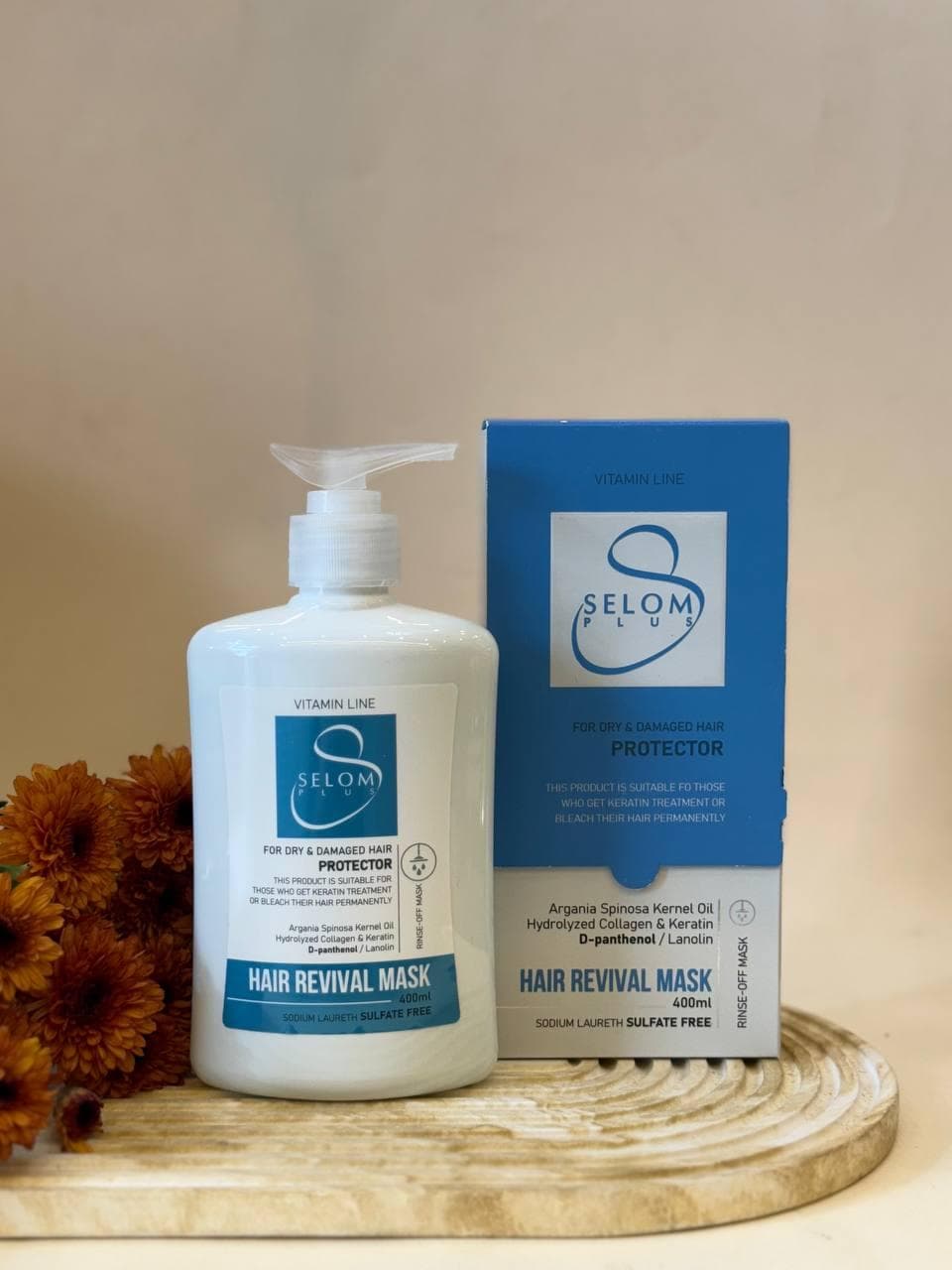 ماسک مو داخل حمام سلوم پلاس 400ml
