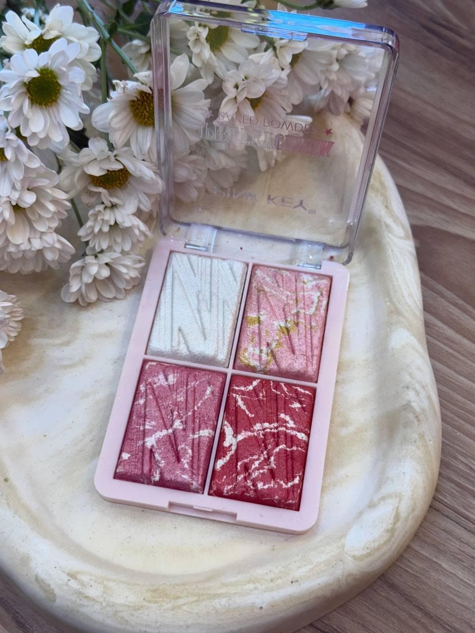 هایلایتر ۴ تایی pink key