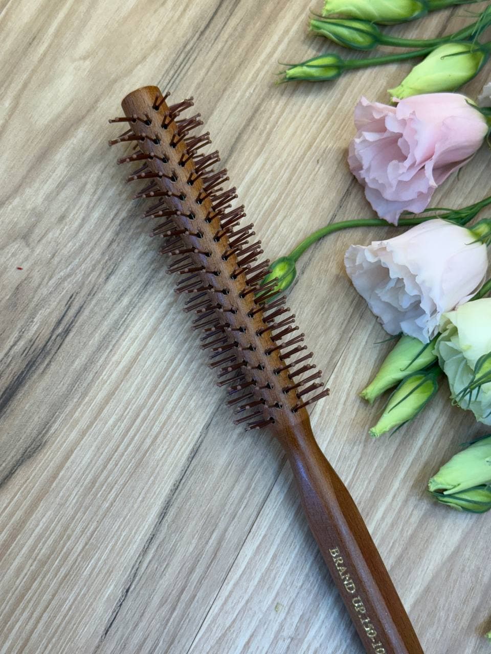 شانه گرد چوبی