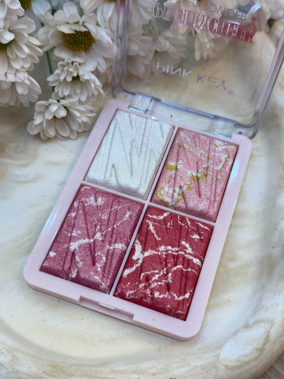 هایلایتر ۴ تایی pink key