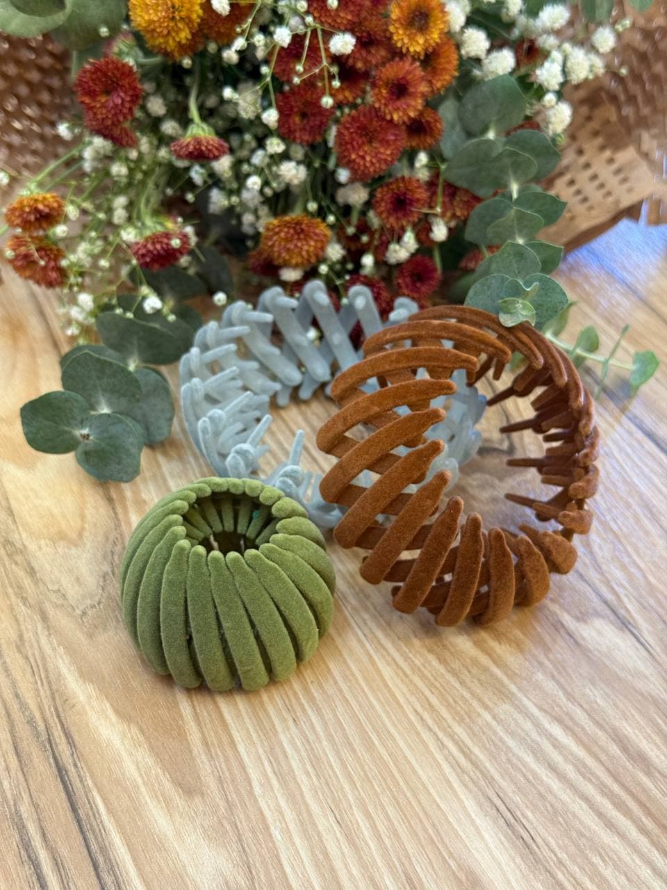 کلیپس آکاردئونی 5.5 cm مخمل